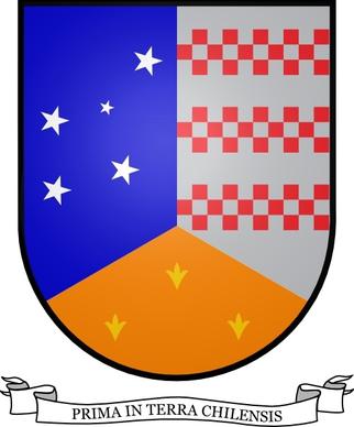 Stars Blue Coat Of Arms Of Magallanes Chile clip art