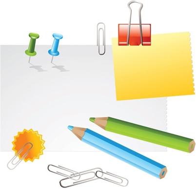 stationery vector