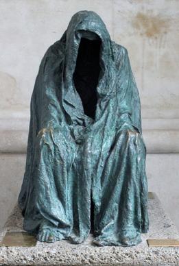 statue dark priest