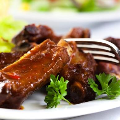 stock photo of braised ribs highdefinition picture