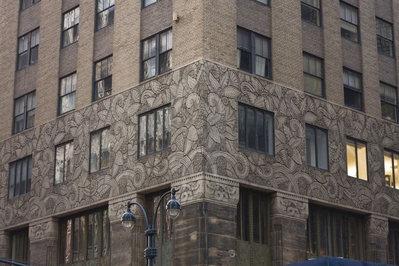 stone etched building