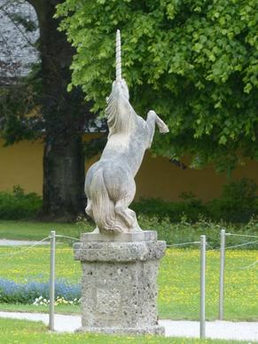 stone figure fig unicorn