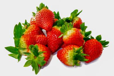 strawberries backdrop picture elegant closeup