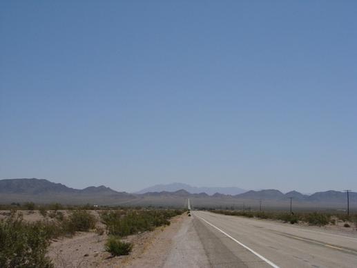 street desert route 66