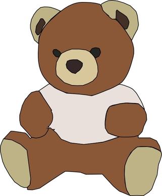 Stuffed Teddy Bear clip art