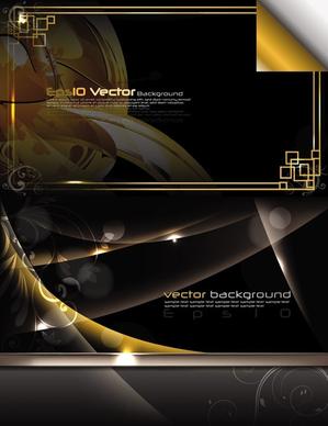 stunning dynamic background 02 vector
