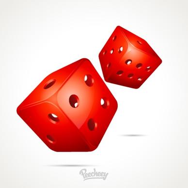 stylized dice