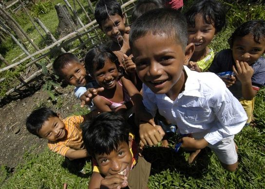 sumatra indonesia children