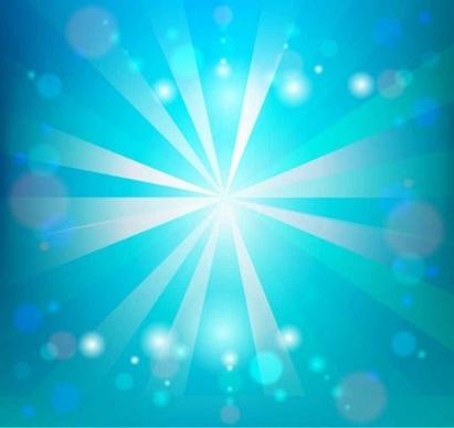 sunlight with blue sky vector background