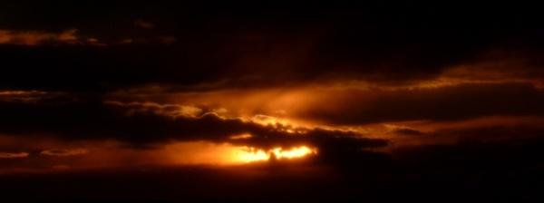 sunset mystical mysterious