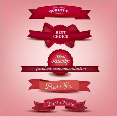 Superior Quality and Satisfaction Guarantee Ribbons Labels