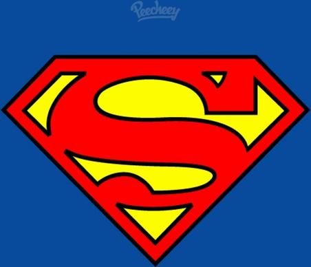 superman flat logo