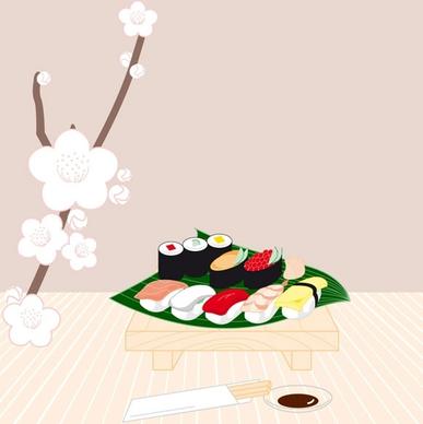 Sushi Vector Graphics