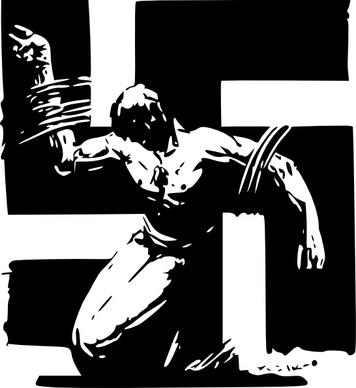Swastika clip art