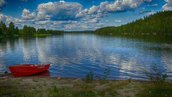 sweden lake saxen water