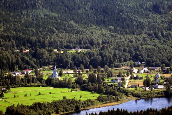 sweden landscape river