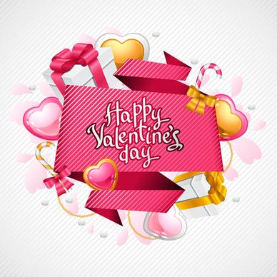 sweet valentine cards design vector