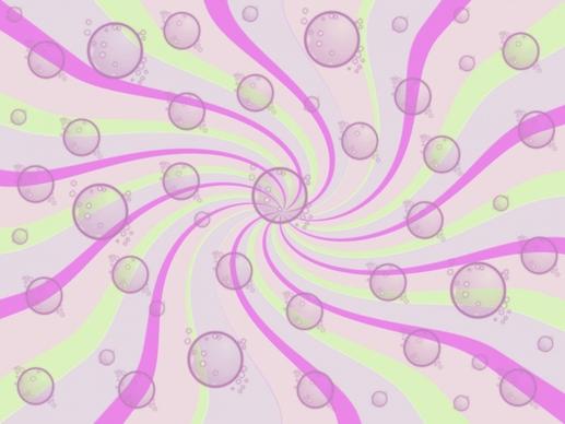 swirls and bubbles