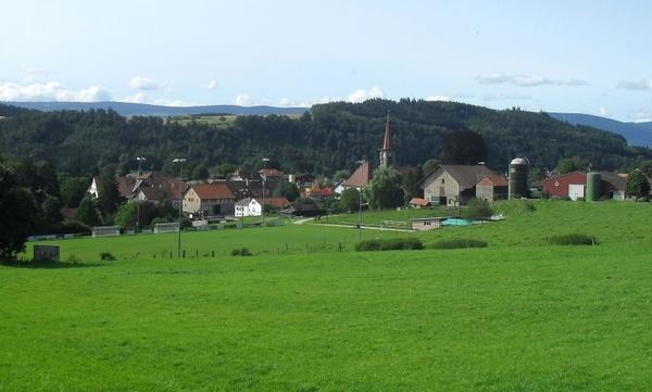 switzerland donneloye landscape