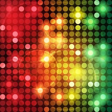 bokeh lights background colorful twinkling circles decor