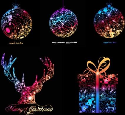 symphony of christmas graphics vector