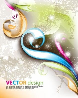 symphony of the background vector