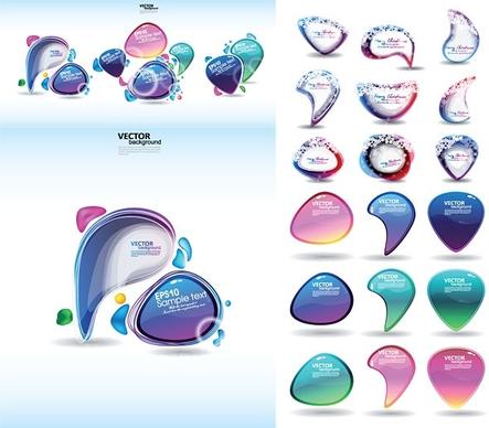 symphony of the dialogue bubbles vector fashion