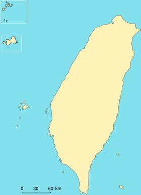 Taiwan Map clip art