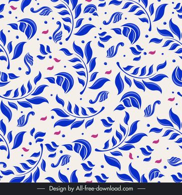 talavera pattern template classical leaves shapes