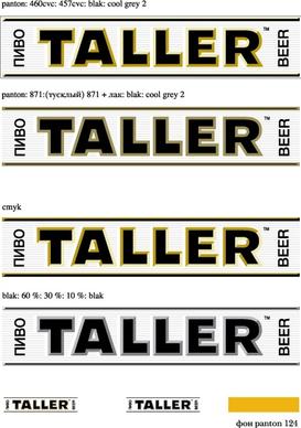 Taller beer logo