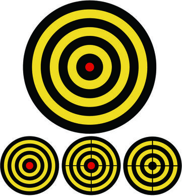 target design vector graphic