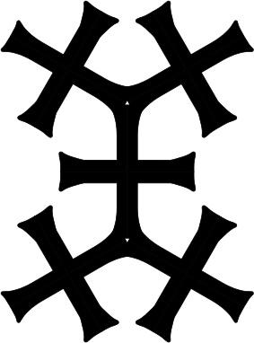 Tatzenkreuz Muster1