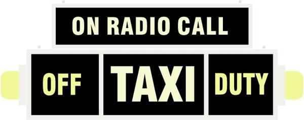 taxi on radio call