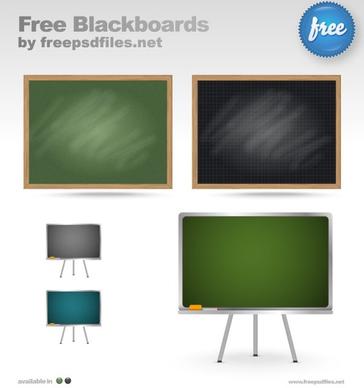 teaching equipment blackboardpsd layered