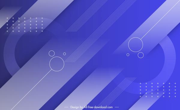 technology background modern flat symmetric geometrical violet decor