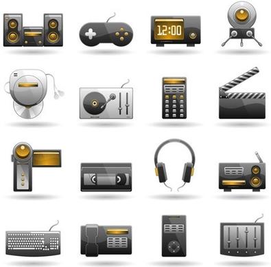 technology products icon 02 vector