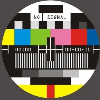 television screen no signal vector