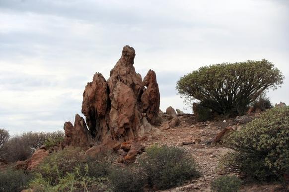tenerife landscape rock