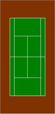Tennis Court clip art