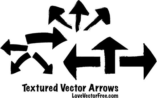 Textured Vector Arrows