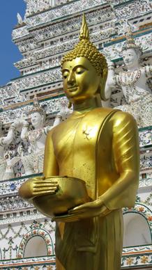 thailand pagoda picture buddha statue elegance 