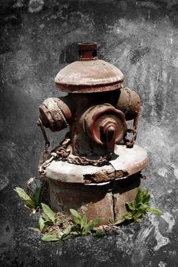 the antiquated fire hydrant psd