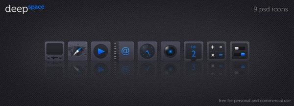 the exquisite icons psd layered