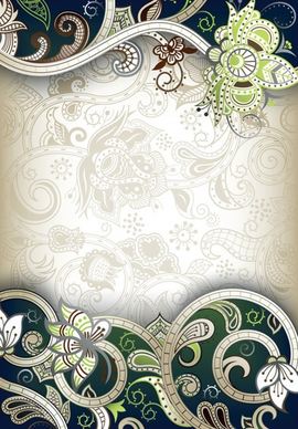 the gorgeous classical pattern vector 2