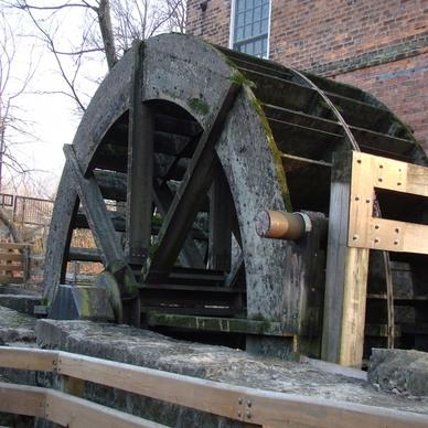 the mill wheel at salt creek