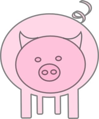 The Pig clip art