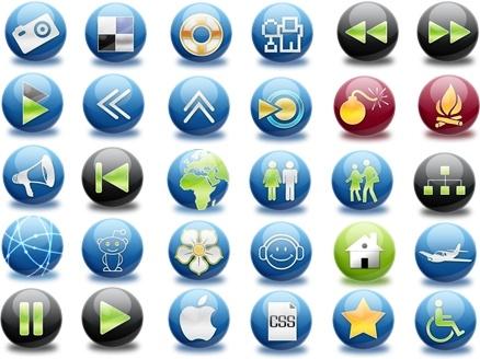 The Spherical Icon Set icons pack