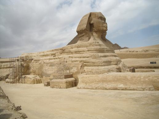 the sphinx at giza ii