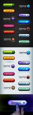 the stereo button icons psd