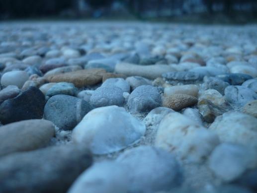the stones pebbles nature